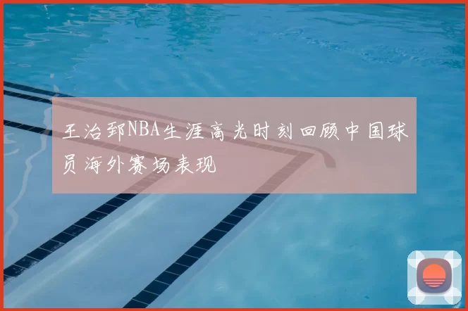 王治郅NBA生涯高光时刻回顾中国球员海外赛场表现