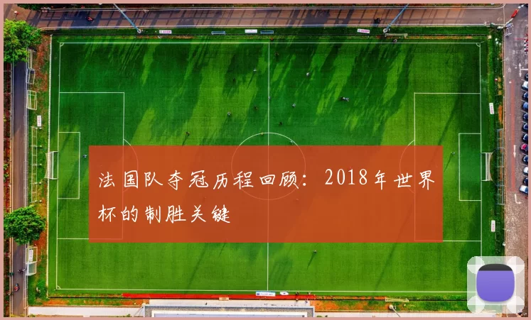 法国队夺冠历程回顾:2018年世界杯的制胜关键