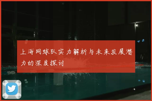 上海网球队实力解析与未来发展潜力的深度探讨