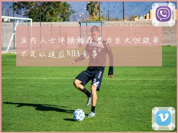 业内人士评杨瀚森潜力巨大但效率不足以适应NBA竞争
