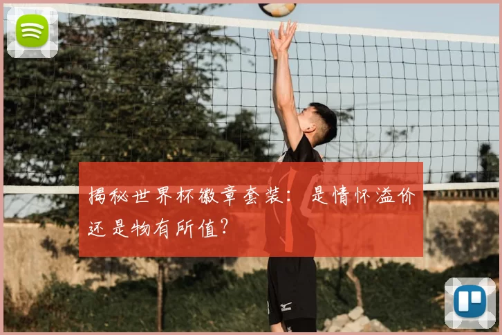 揭秘世界杯徽章套装：是情怀溢价还是物有所值？